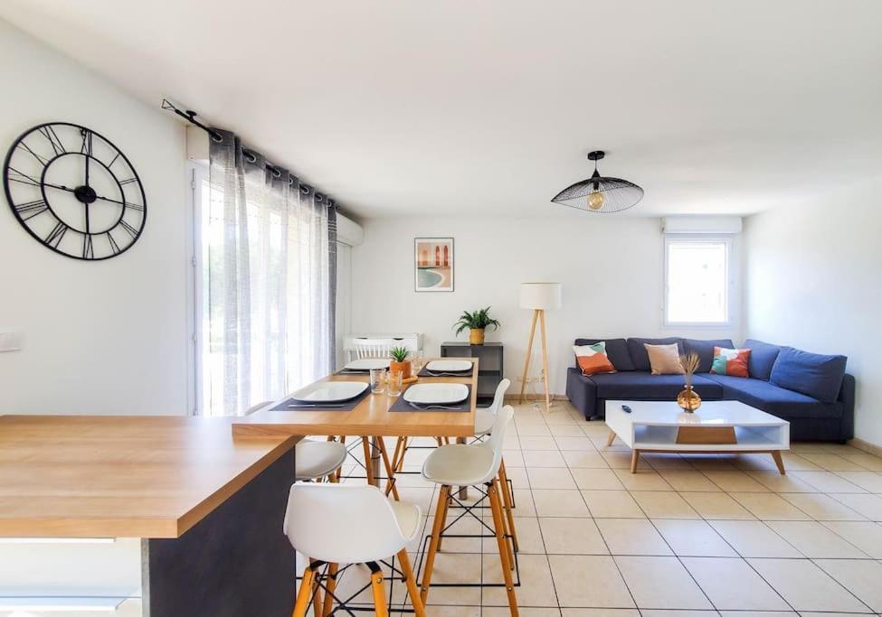 *Le Carpe Diem, Appartement 2 Chambres, Piscine, 2 Parking, Clim* Montpellier Extérieur photo