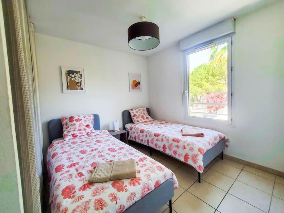*Le Carpe Diem, Appartement 2 Chambres, Piscine, 2 Parking, Clim* Montpellier Extérieur photo